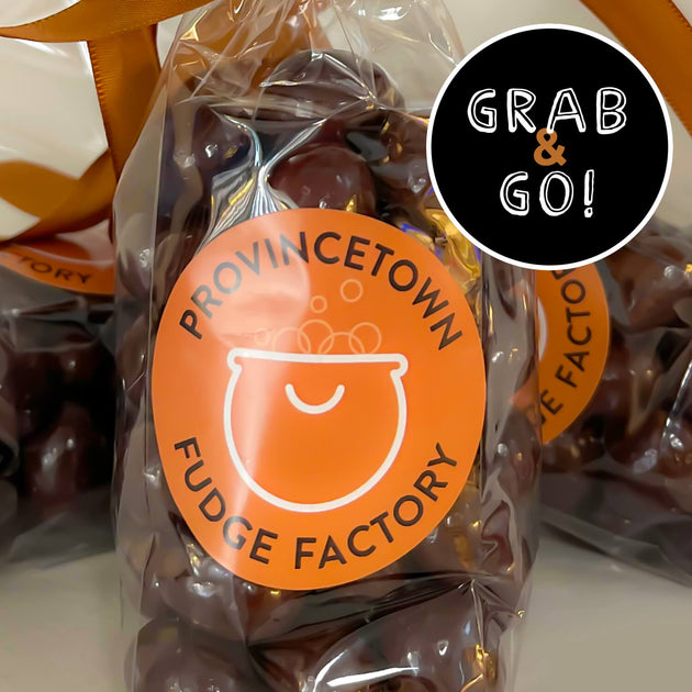 Dark Chocolate Covered Ginger Grab & Go Provincetown Fudge Factory