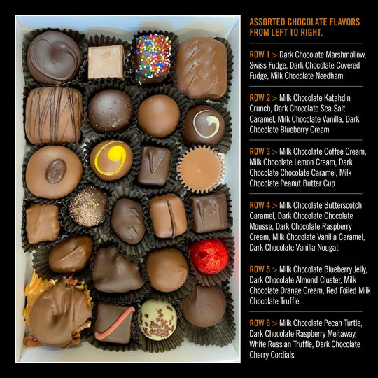 25-Piece Chocolate Assortment Box