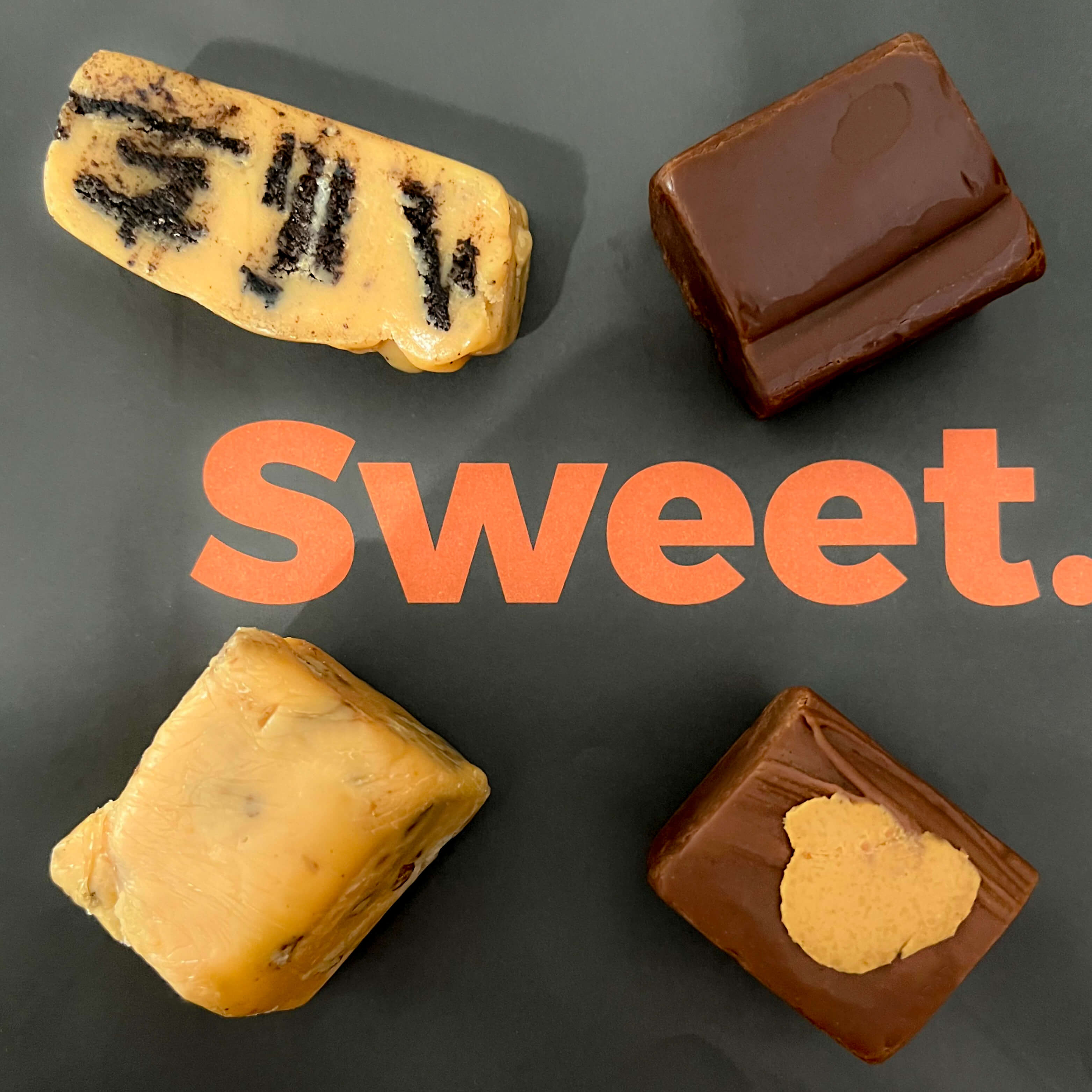 4 Piece Fudge Sampler Box: Grab Go Provincetown Fudge Factory 4 Piece Fudge Sampler Box: Grab Go Provincetown Fudge Factory