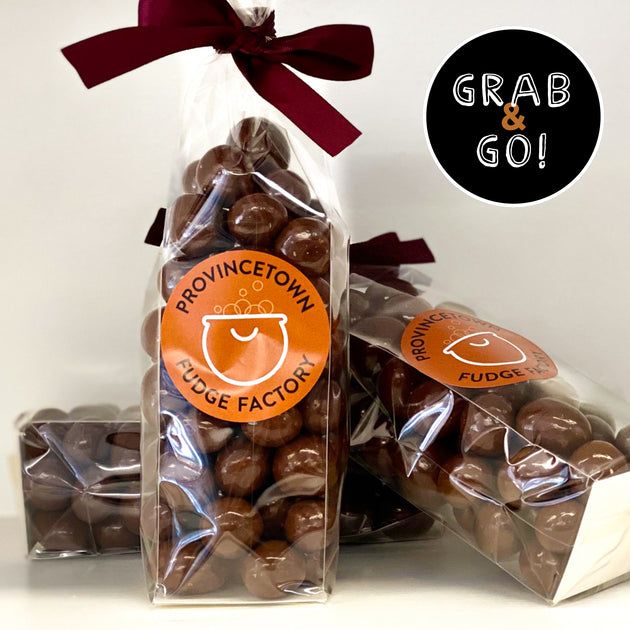 Milk Chocolate Covered Cranberries Grab & Go Provincetown Fudge Factory