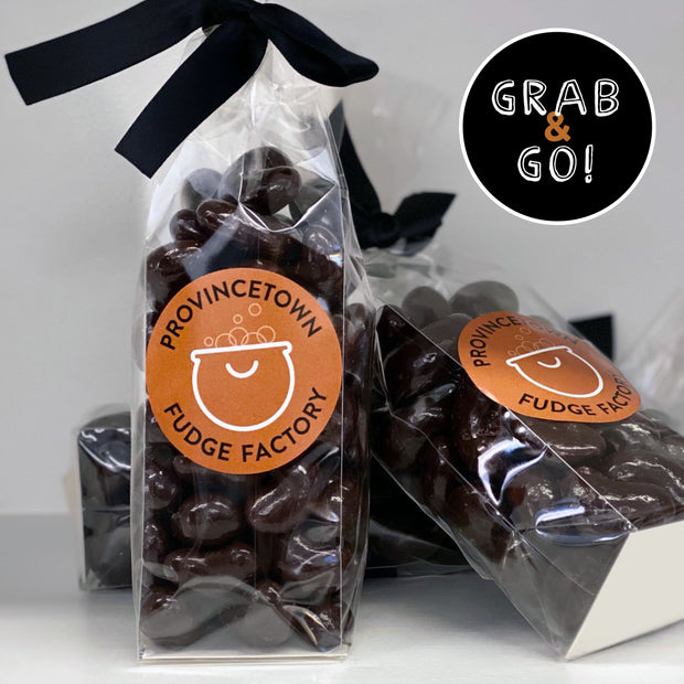 Dark Chocolate Covered Cashews: Grab & Go