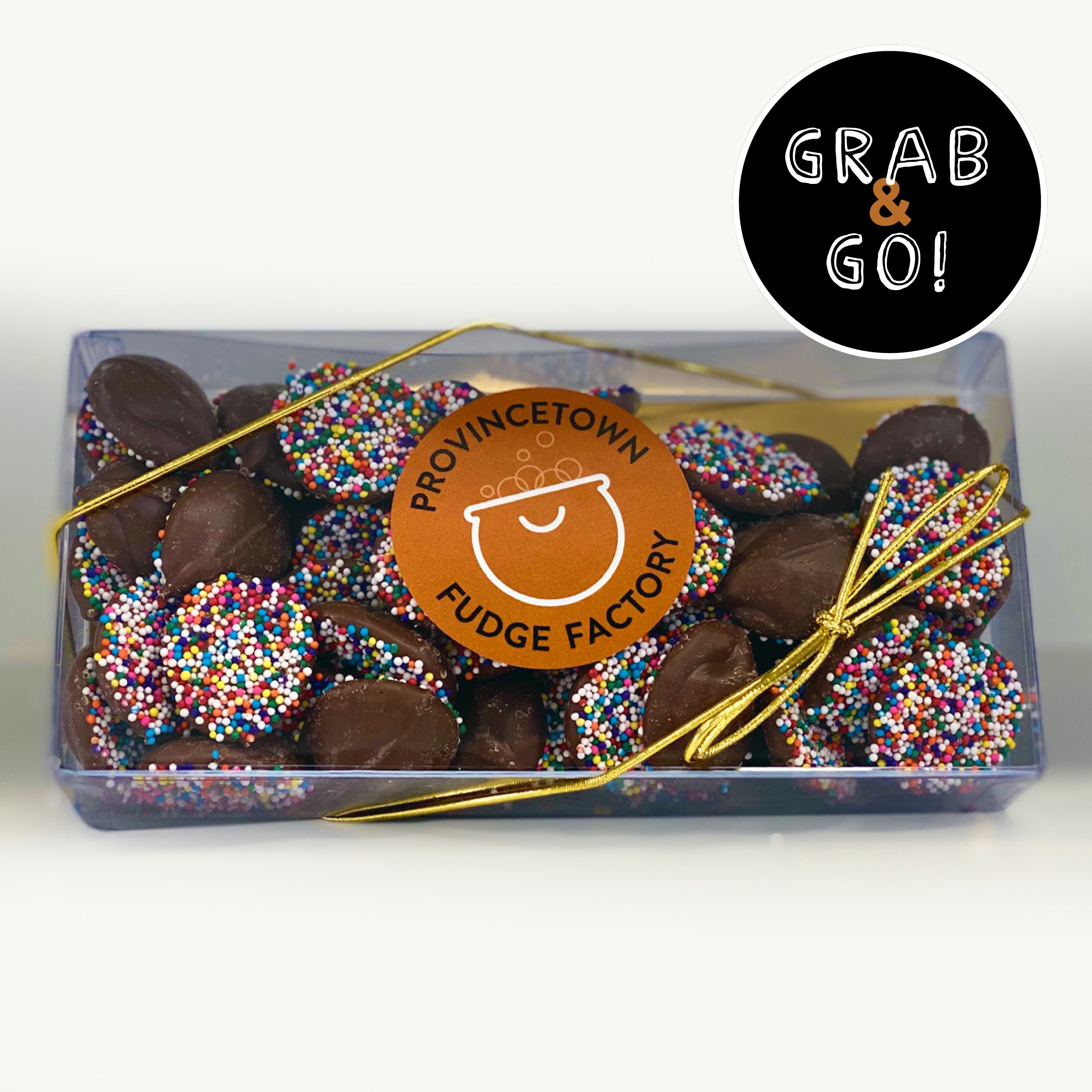 Deluxe Small Rainbow Milk Chocolate Nonpareils: Grab & Go