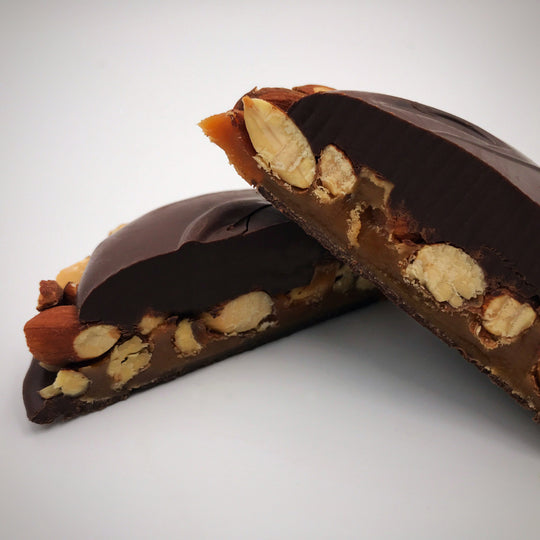 Dark Chocolate Almond Turtles