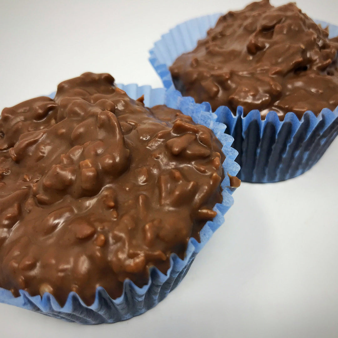 Milk Chocolate Coconut Haystacks