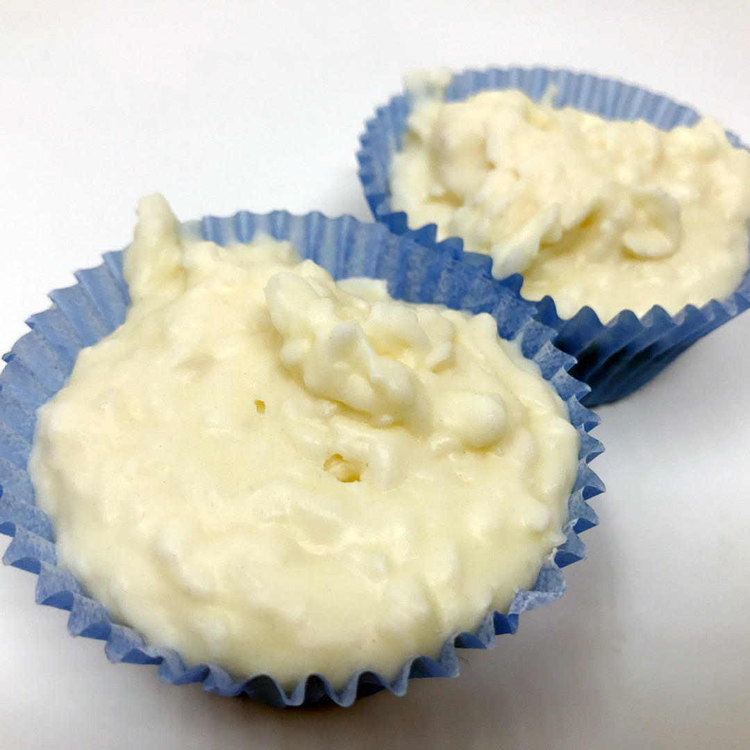 White Chocolate Coconut Haystacks