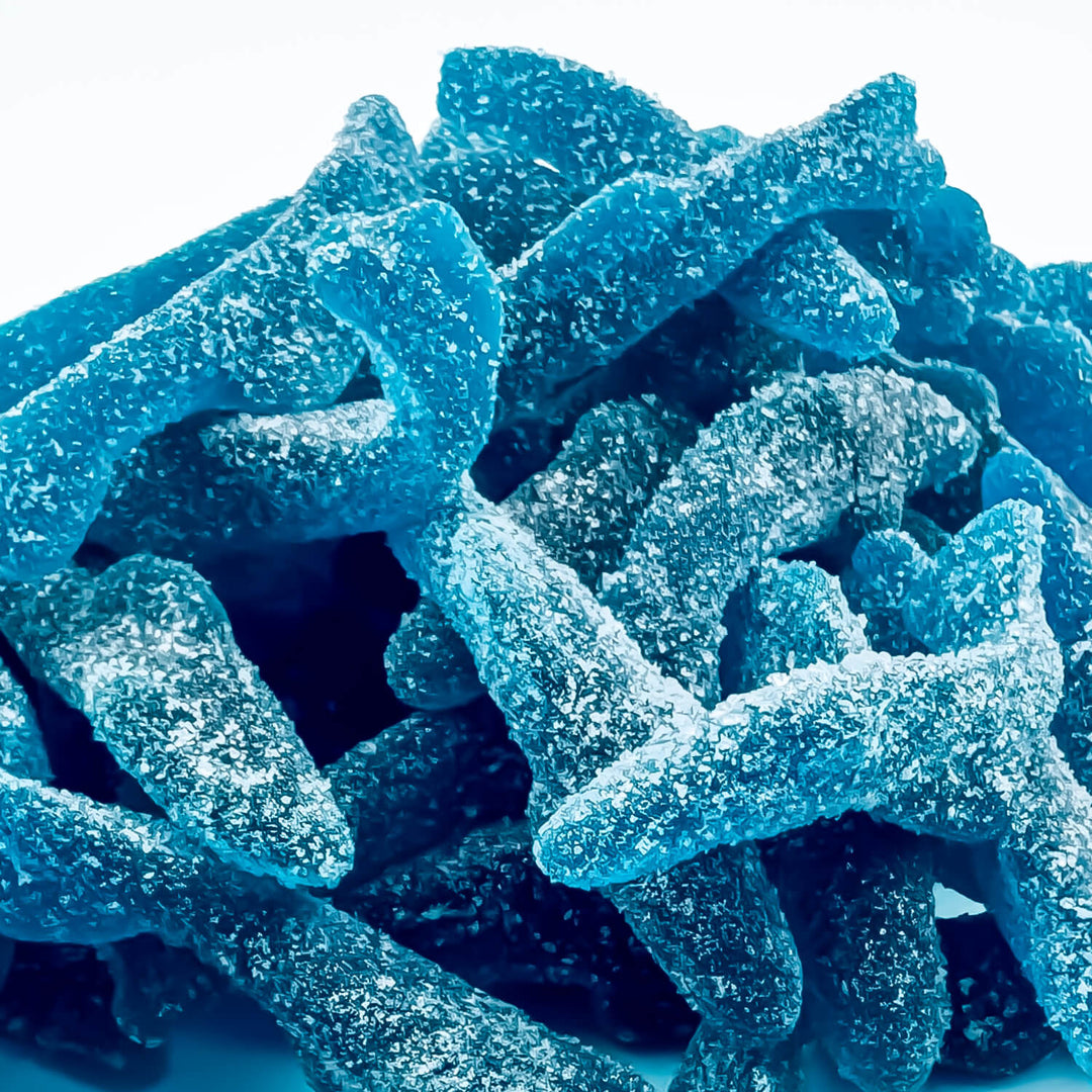 Blue Raspberry Sour Gummi Sharks: Grab & Go