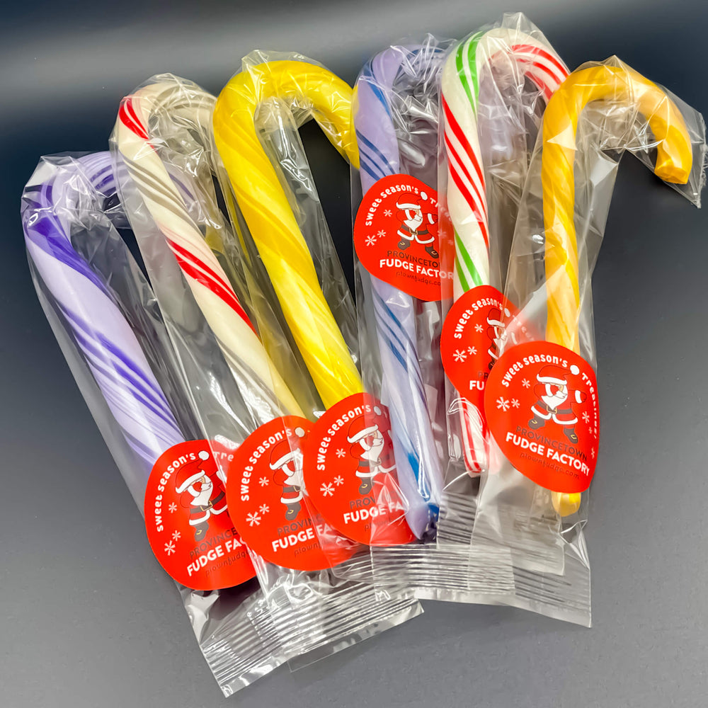 Holiday-flavored Candy Canes