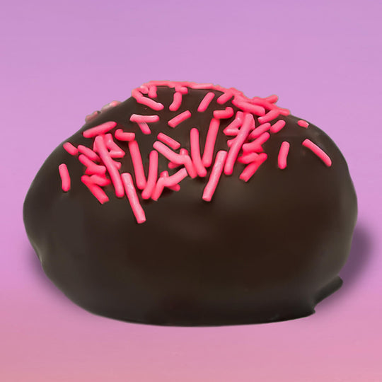 Dark Raspberry Eggs Dark Chocolate Raspberry Cream Egg: 4 oz – Provincetown Fudge Factory