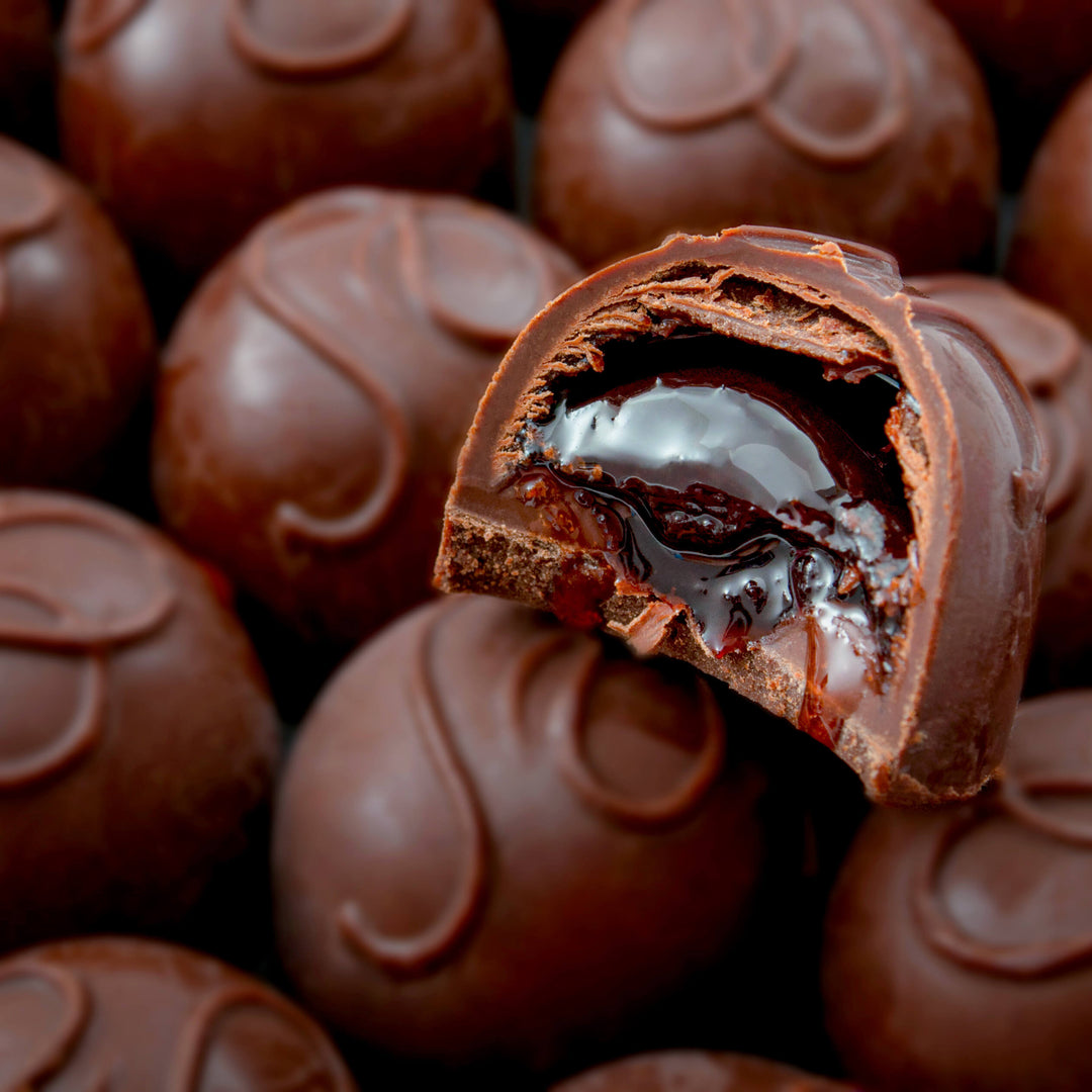 Dark Chocolate Cherry Cordials: Grab & Go