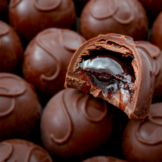 Dark Chocolate Cherry Cordials: Grab & Go