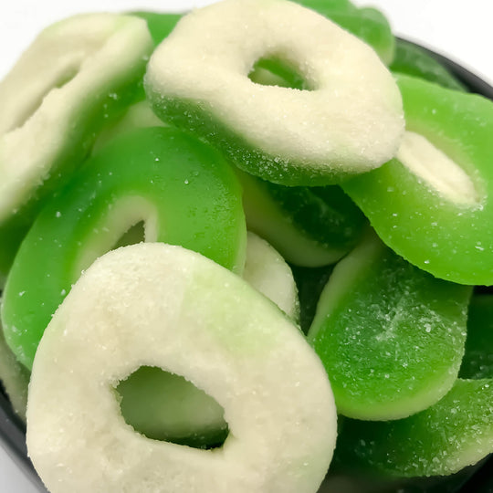 Green Apple Ring Gummies: Grab & Go