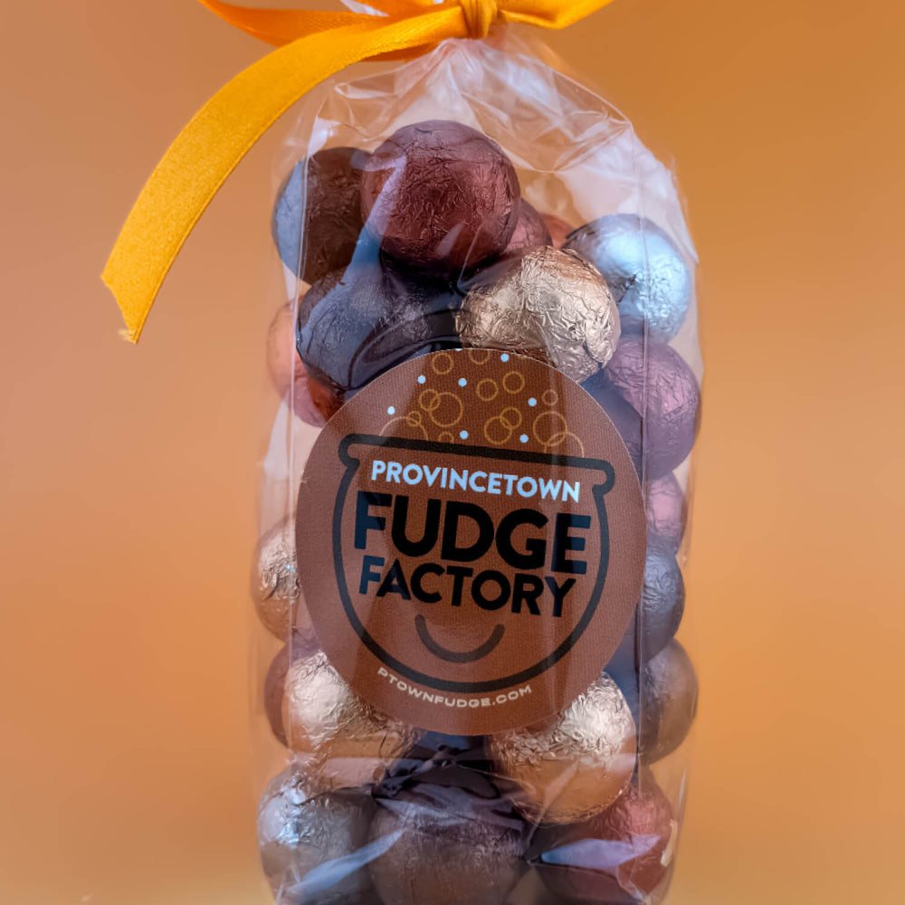 Milk Chocolate Foil Fall Balls: Grab & Go