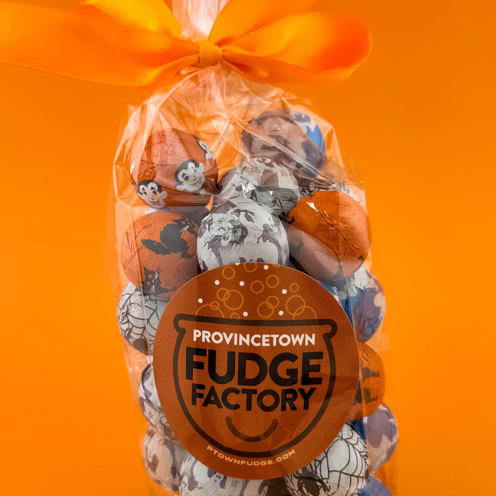 Milk Chocolate Foil Spooky Balls: Grab & Go
