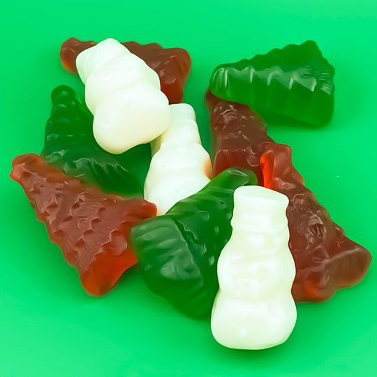 Gummi Christmas Trees & Snowpeople: Grab & Go