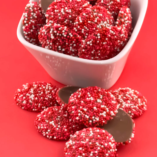 Milk Chocolate Nonpareils: Valentine’s Grab & Go