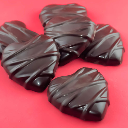 Dark Chocolate Raspberry Hearts: Valentine’s Grab & Go