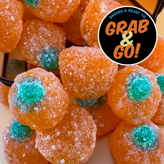 Sour Gummy Pumpkins: Grab & Go
