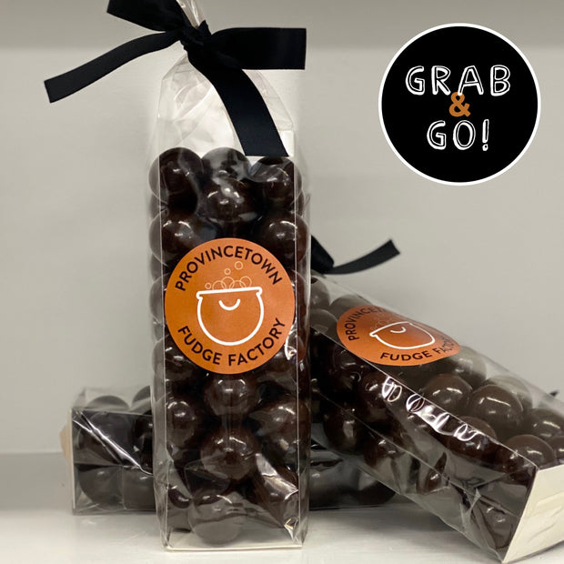 Dark Chocolate Malted Milk Balls: Grab & Go