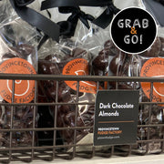Dark Chocolate Covered Almonds: Grab & Go