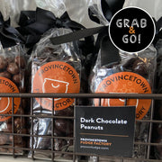 Dark Chocolate Peanuts: Grab & Go