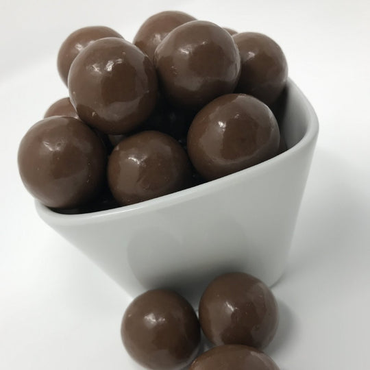 Raspberry Malted Milk Balls: Grab & Go