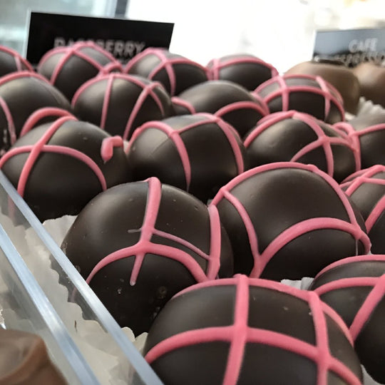 Raspberry Truffles