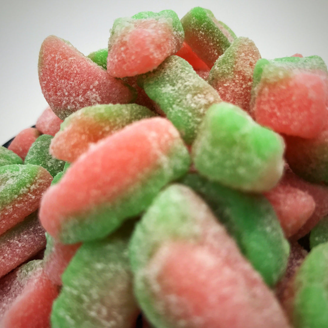 Sour Gummi Watermelon Slices: Grab & Go