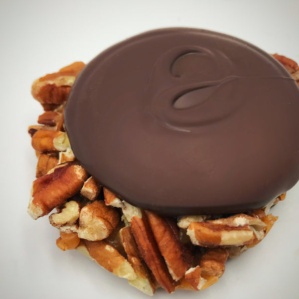 Dark Chocolate Pecan Turtles