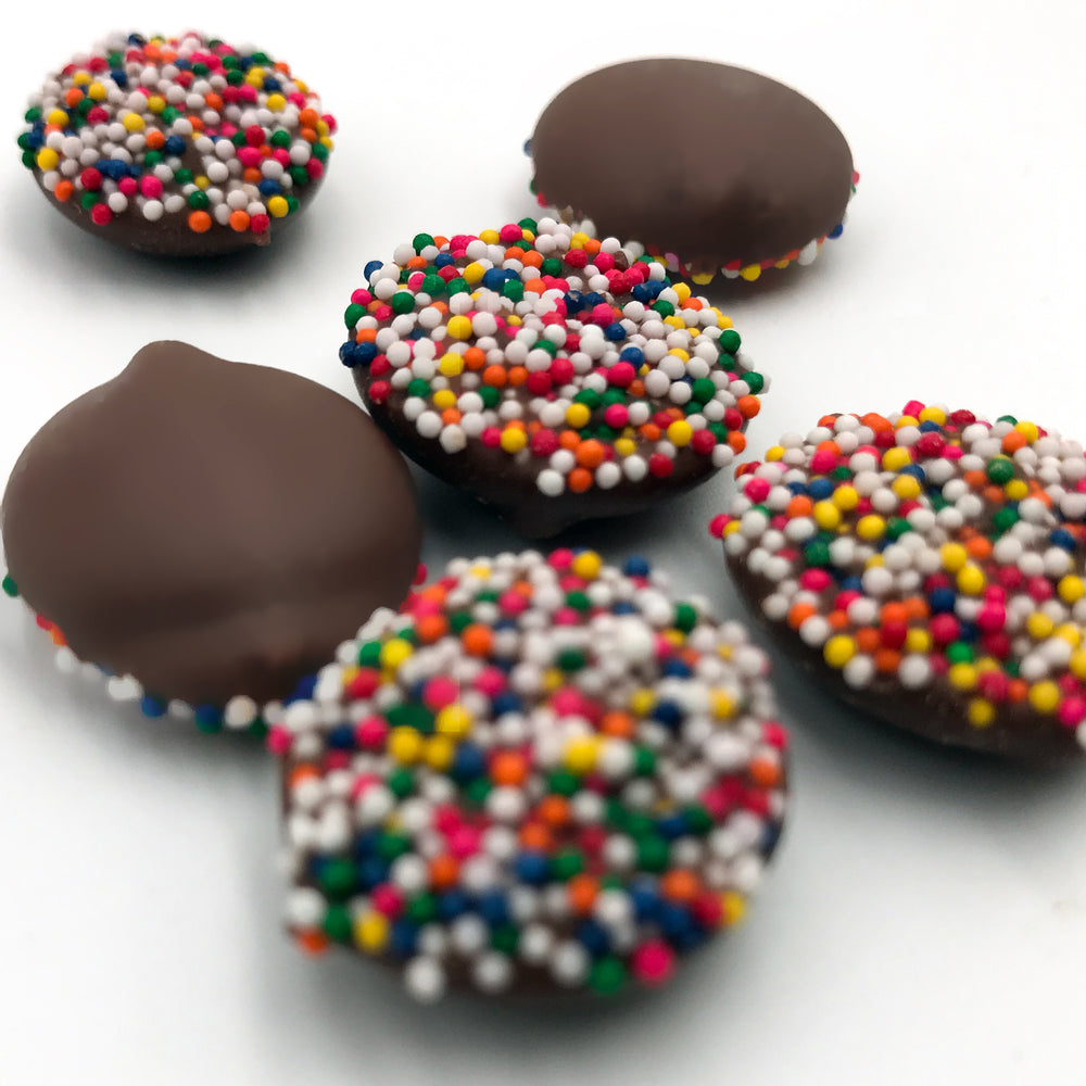Milk Chocolate Small Nonpareils Rainbow: Grab & Go