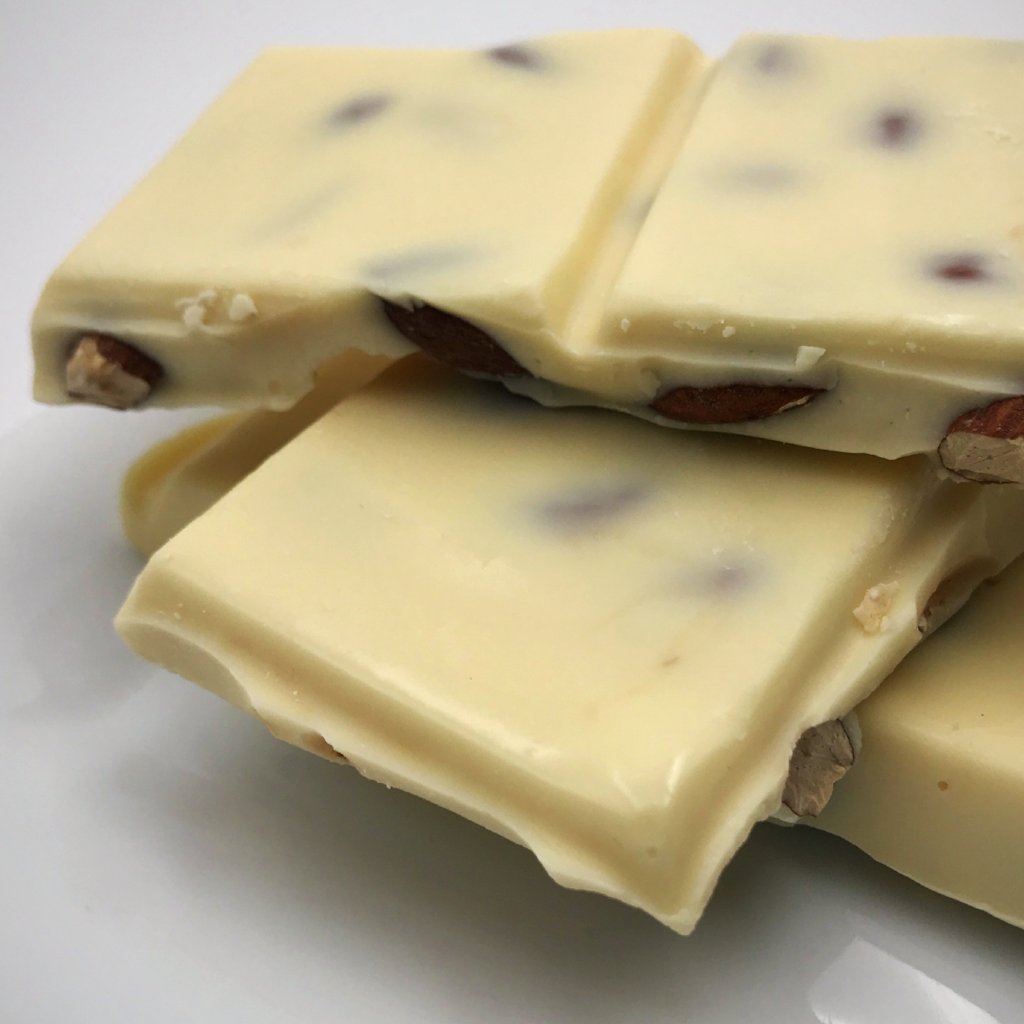 White Chocolate Almond Bark