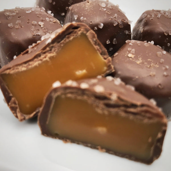 Milk Chocolate Sea Salt Caramels