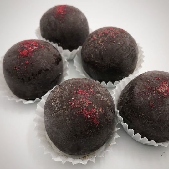 Dark Chocolate Merlot Truffles