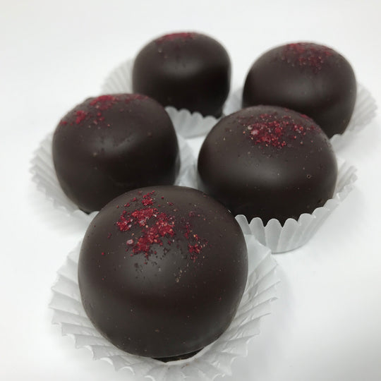 Dark Chocolate Merlot Truffles