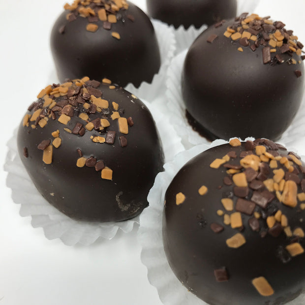 Sea Salt Caramel Mocha Truffles
