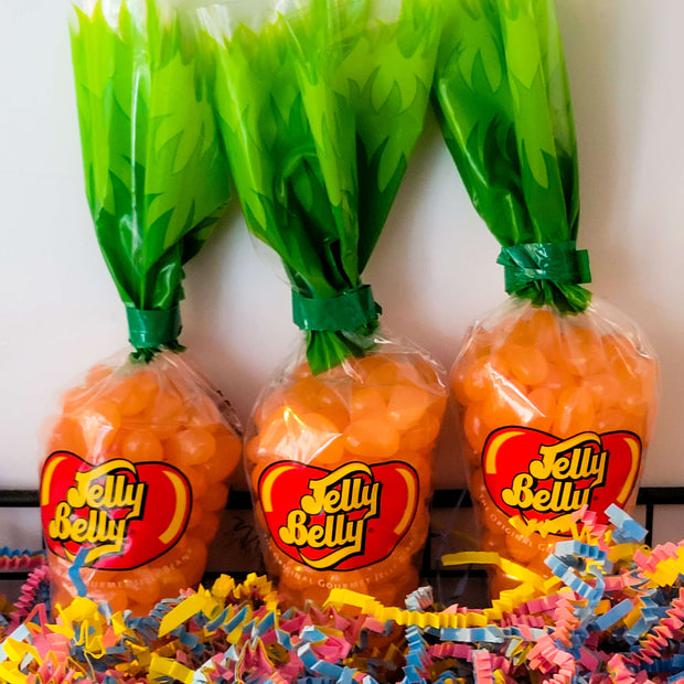 Jelly Belly Orange Grab & Go Carrot Bags
